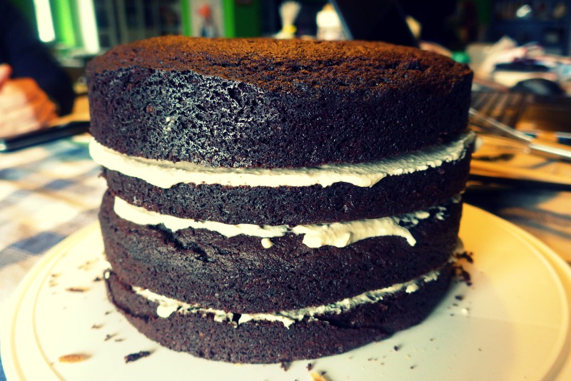 easter-bunny-cake-preparazione