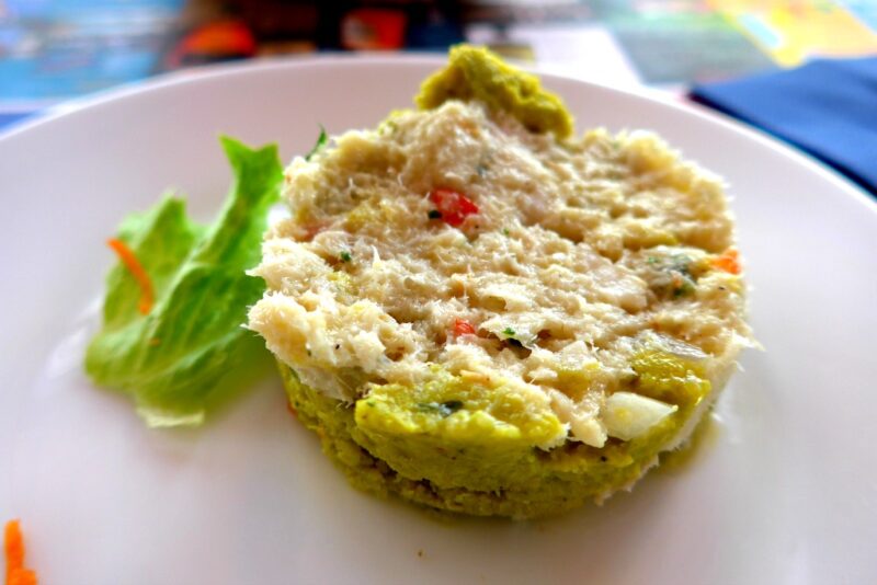Féroce di merluzzo e avocado
