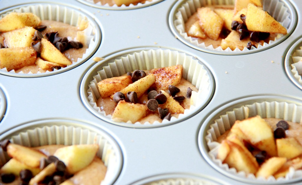 muffin-mele-cannella-preparazione